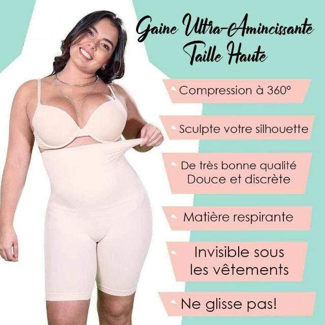 V-SHAPY™ : GAINE ULTRA-AMINCISSANTE TAILLE HAUTE